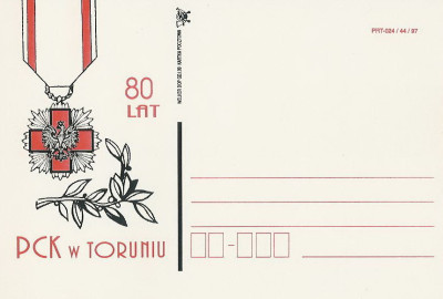 bez. Gdańsk 1999.I.08 - Toruń 80 lat PCK