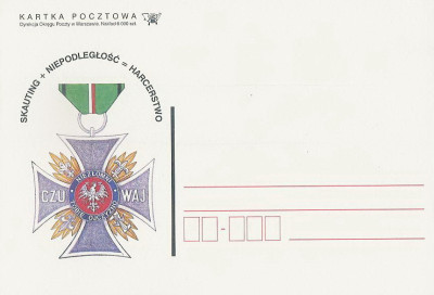 bez. Warszawa.12 - Skauting niepodległość harcerstwo