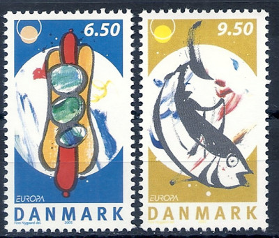 2005 r Dania Mi 1407 - 1408**