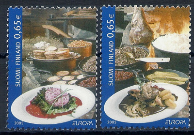 2005 r Finlandia Mi 1761 - 1762**