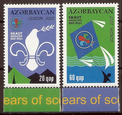 2007 r Azerbejdżan Mi 682 - 683**