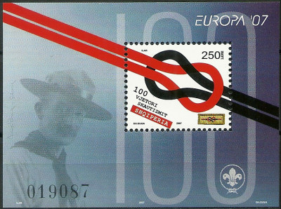 2007 r Albania Blok 164**