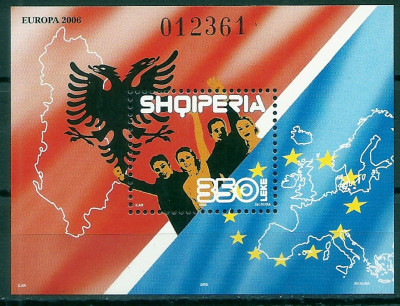 2006 r Albania Blok 163**