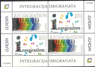 2006 r Bośnia i  Hercegowina Blok 8**Mostar