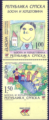 2006 r Bośnia i  Hercegowina Mi 366 - 367** Bośnia