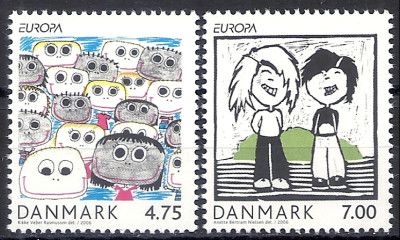 2006 r Dania Mi 1444 - 1445