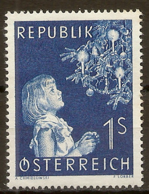 1953 r Austria Mi 590**
