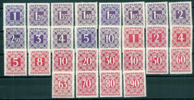 1949 r Austria Mi 232 - 259**