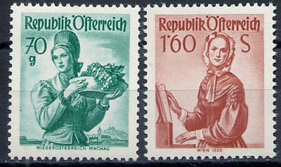 1958 r Austria Mi 1086 - 1087**