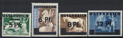 1945 r Austria Mi 678 - 681**