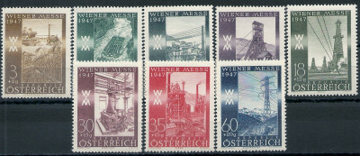 1947 r Austria Mi 827 - 834**