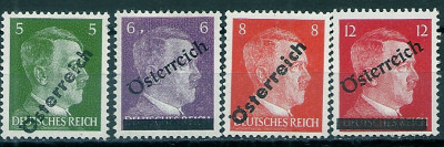 1945 r. Austria  Mi 674 - 677**