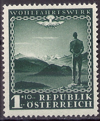1945 r. Austria  Mi 761**