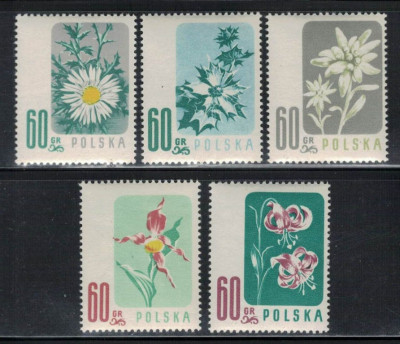 Polska 1957 Fi 876-80 **..