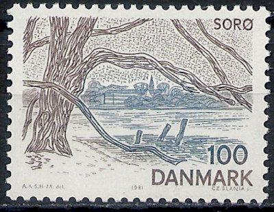 1981 r Dania Mi 736**