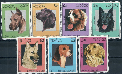 1987 r Laos Mi 986 - 992**