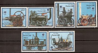 1988 r Laos Mi 990 - 995**