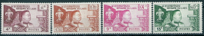 1959 r Laos Mi 89 - 92**