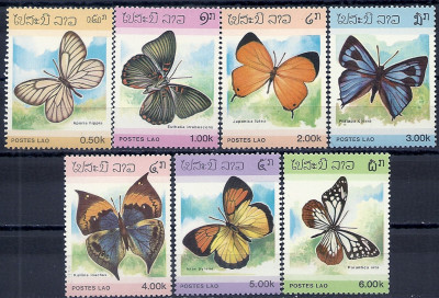 1986 r Laos Mi 902 - 908**