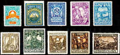 ARMENIA 1922 MNH**-kompletna seria!