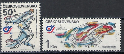 1985 r Czechosłowacja Mi 2814 - 2815**