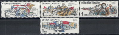 1985 r Czechosłowacja Mi 2809 - 2812**