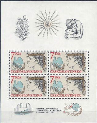 1985 r Czechosłowacja Blok 65**