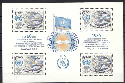 1985 r Czechosłowacja Blok 62**