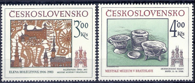 1985 r Czechosłowacja Mi 2822 - 2823**