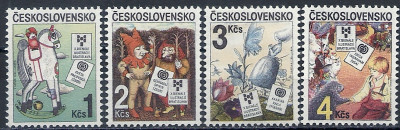 1985 r Czechosłowacja Mi 2824 - 2827**