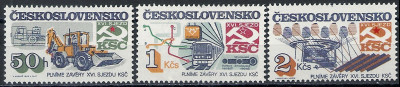 1985 r Czechosłowacja Mi 2828 - 2830**