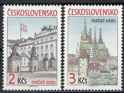 1985 r Czechosłowacja Mi 2831 - 2832**