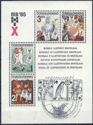 1985 r Czechosłowacja Blok 66**