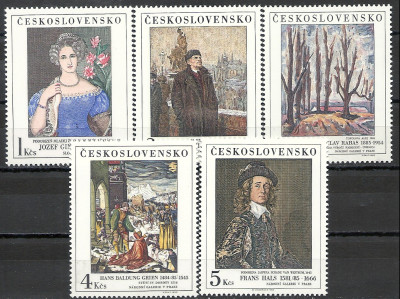 1985 r Czechosłowacja Mi 2838 - 2842**