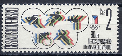 1986 r Czechosłowacja Mi 2858**