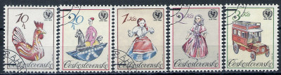 1986 r Czechosłowacja Mi 2864 - 2868**kas