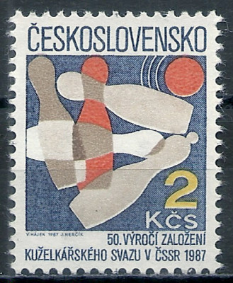 1987 r Czechosłowacja Mi 2893**