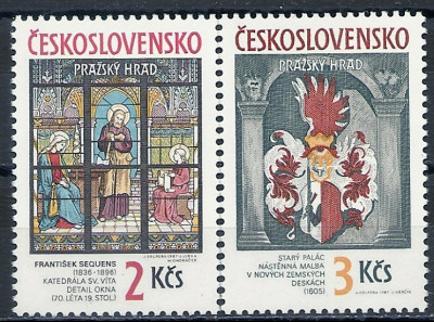 1987 r Czechosłowacja Mi 2906 - 2907**