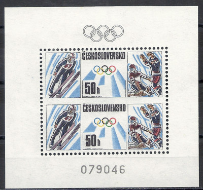 1988 r Czechosłowacja Blok 74**