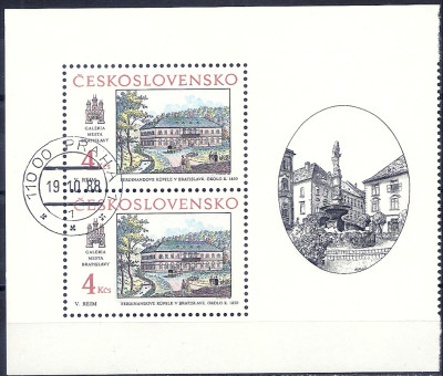 1988 r Czechosłowacja Ark 2975**kas