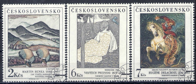1988 r Czechosłowacja Ark 2976 - 2978**kas