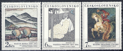 1988 r Czechosłowacja Mi 2976 - 2978**