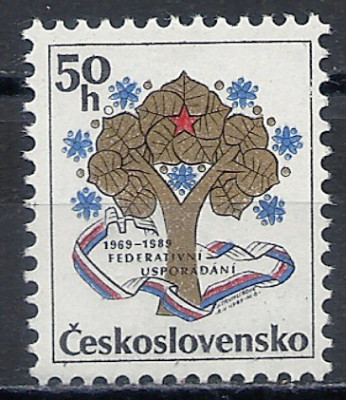 1988 r Czechosłowacja Mi 2989**