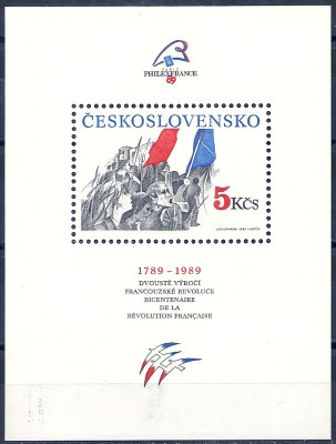 1989 r Czechosłowacja Blok 93**