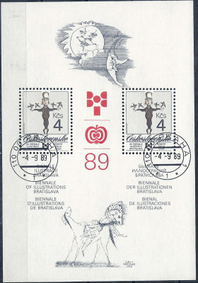 1989 r Czechosłowacja Blok 94**kas