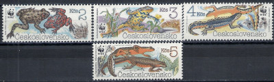 1989 r Czechosłowacja Mi 3004 - 3007**