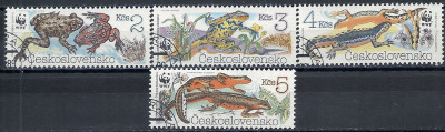 1989 r Czechosłowacja Mi 3004 - 3007**kas
