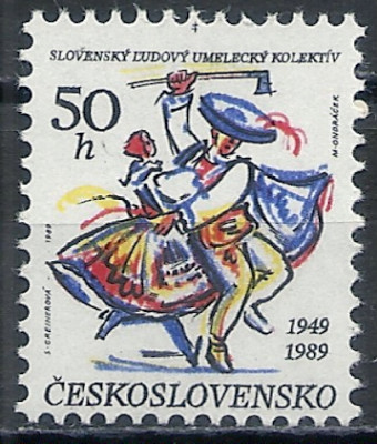 1989 r Czechosłowacja Mi 3009**