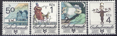 1989 r Czechosłowacja Mi 3010 - 3013**