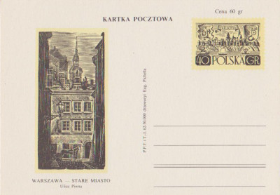 Cp 210 a I - Warszawa Stare Miasto